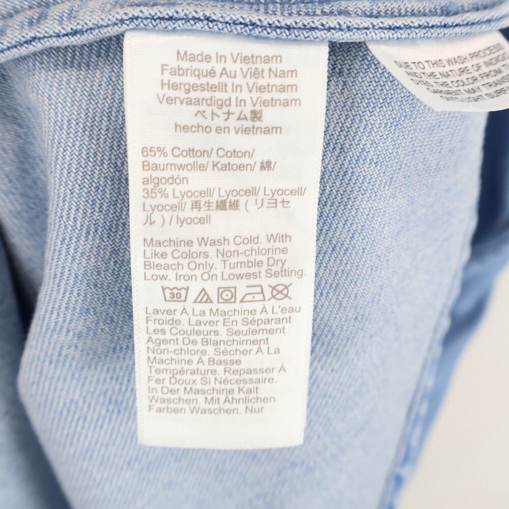 Madewell Seamed Maxi Dress in Airy Denim Clean Soft Sky Blue Size 00 NWT - Picture 8 of 8